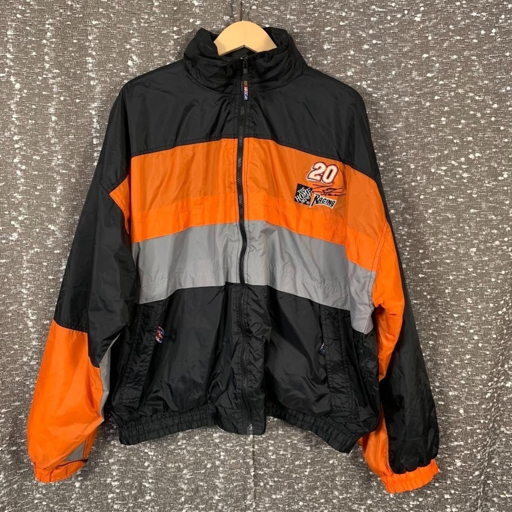 Vintage Tony Stewart Nascar‎ Competitors View Fleece Lined Jacket Men's XL